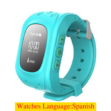 Carregar imagem no visualizador da galeria, Anti Lost Q50 LCD OLED Child GPS LBS Tracker SOS Smartwatch Monitoring Positioning Phone Kids SIM Smart Watch For IOS Android
