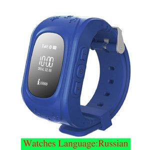 Anti Lost Q50 LCD OLED Child GPS LBS Tracker SOS Smartwatch Monitoring Positioning Phone Kids SIM Smart Watch For IOS Android