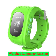 Carregar imagem no visualizador da galeria, Anti Lost Q50 LCD OLED Child GPS LBS Tracker SOS Smartwatch Monitoring Positioning Phone Kids SIM Smart Watch For IOS Android