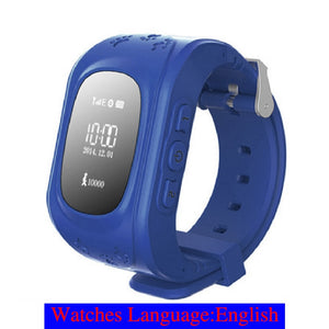Anti Lost Q50 LCD OLED Child GPS LBS Tracker SOS Smartwatch Monitoring Positioning Phone Kids SIM Smart Watch For IOS Android