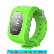 Carregar imagem no visualizador da galeria, Anti Lost Q50 LCD OLED Child GPS LBS Tracker SOS Smartwatch Monitoring Positioning Phone Kids SIM Smart Watch For IOS Android