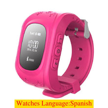 Carregar imagem no visualizador da galeria, Anti Lost Q50 LCD OLED Child GPS LBS Tracker SOS Smartwatch Monitoring Positioning Phone Kids SIM Smart Watch For IOS Android