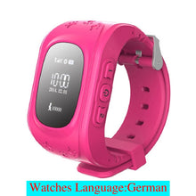 Carregar imagem no visualizador da galeria, Anti Lost Q50 LCD OLED Child GPS LBS Tracker SOS Smartwatch Monitoring Positioning Phone Kids SIM Smart Watch For IOS Android