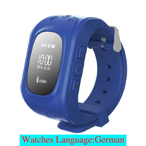 Anti Lost Q50 LCD OLED Child GPS LBS Tracker SOS Smartwatch Monitoring Positioning Phone Kids SIM Smart Watch For IOS Android