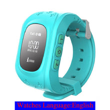 Carregar imagem no visualizador da galeria, Anti Lost Q50 LCD OLED Child GPS LBS Tracker SOS Smartwatch Monitoring Positioning Phone Kids SIM Smart Watch For IOS Android