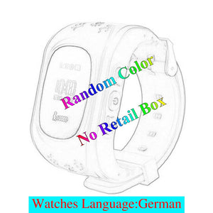 Anti Lost Q50 LCD OLED Child GPS LBS Tracker SOS Smartwatch Monitoring Positioning Phone Kids SIM Smart Watch For IOS Android